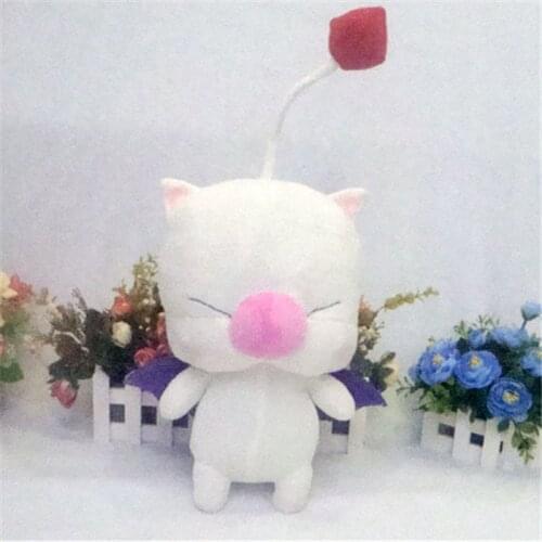 Final Fantasy Moogle Plush Toys Game Figure Mascot MOGLI Cosplay Plush Doll 2 Style Cartoon Filling Pillow for Gift