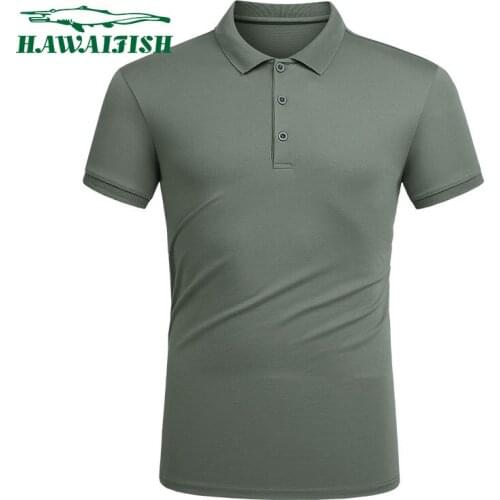 Hawaifish brand male polo shirt 2021 Summer Mens Fashion Lightweight Breathable Polo Shirt Streetwear Casual Fashion Men tops