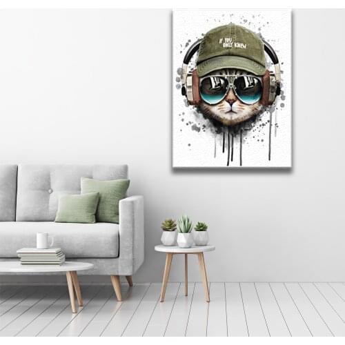 DIY Painting By Numbers Exquisite Animals 50x40CM Art Pictures Drawing Set Coloring Decorative Paintings On Canvas Gifts