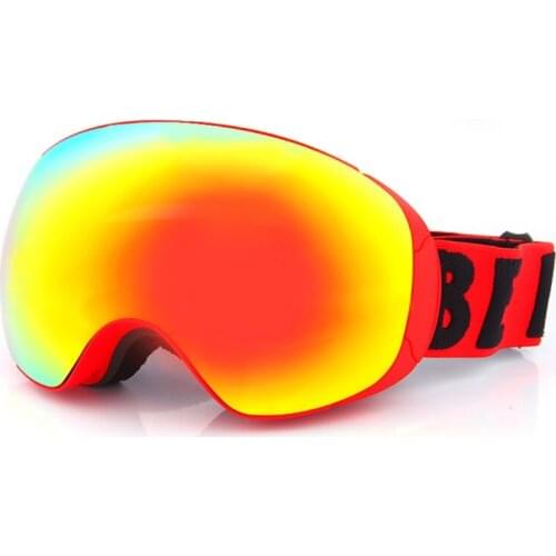 Men Women Ski Goggles Double Layers UV400 Anti-fog Big Ski Myopia Mask Glasses Skiing Snow Snowboard Goggles