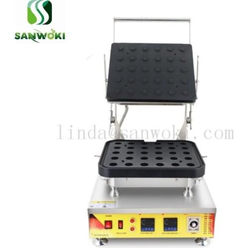 110V 220v Electric Non-stick mini flower shape tartlet roaster mini egg tart roasting machine Tartlet Machine 30pcs/mold
