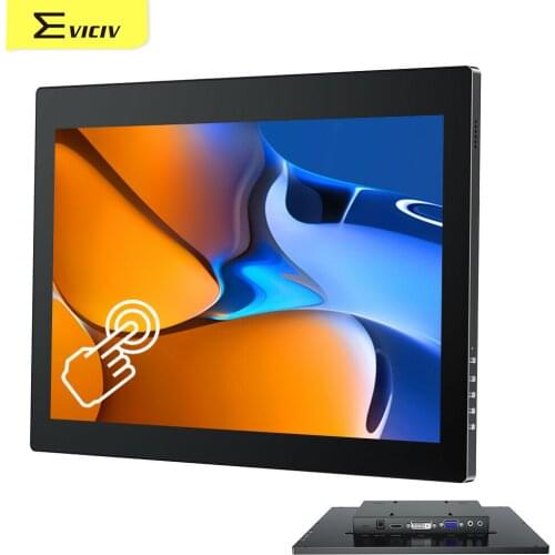 EVICIV 12.3'' Portable Monitor Touch Screen 1920*1280 HDMI DVI VGA USB C Port IPS LCD For Raspberry Pi Xbox Switches PS 4 Gaming