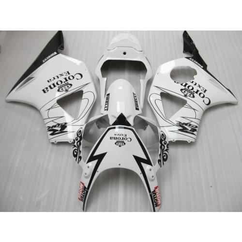 New hot molding fairing kit for Honda CBR954RR 02 03 white black bodywork fairings set CBR954RR 2002 2003 BM38