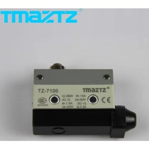 TZ-7100 Limit Switch High Precision High Durability Dustproof Defense Water Droplets Micro Switch Plastic Ce One Year