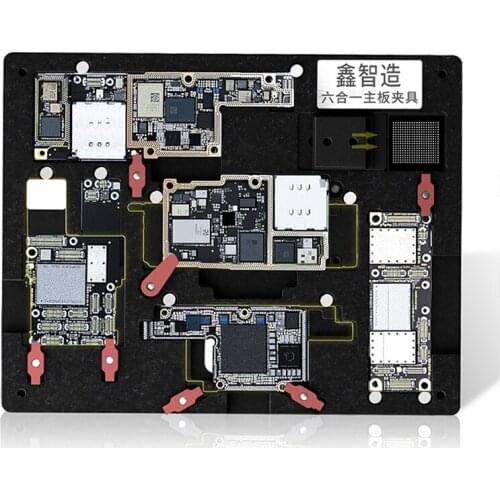 6 In 1 Board Clamp Fixture pcb Holder Multi-Purpose Fixture For iphone X XSMAX 11 11PRO MAX Motherboard Repair