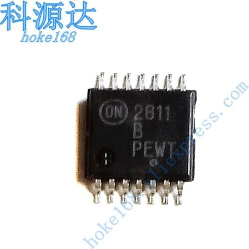 10pcs/lot NCP2811BDTBR2G 2811B TSSOP14 NCP2811B In Stock