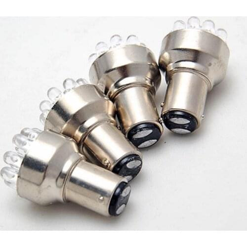 2 x T25 1157 BAY15D 2057 12 LED High Power Car Brake Tail Light Bulb Lamp Car Components High Quality