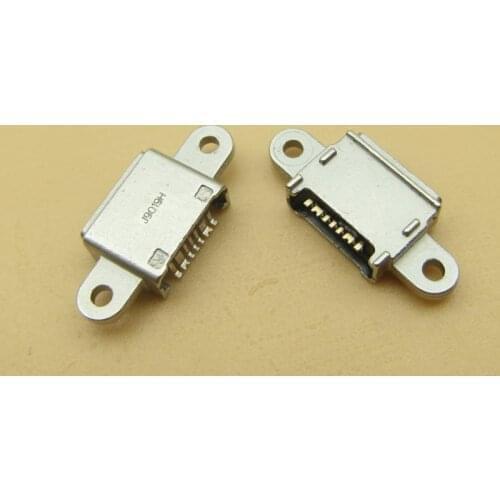 50pcs For Samsung Galaxy S7 G9300 G930F S7 Edge G9350 G935F 7pin micro mini USB jack Charging Port Connector Plug Socket Dock