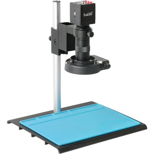 SONY IMX307 HDMI VGA Industrial Electronic Digital Microscope Camera 100X 180X C Mount Lens Kit For Phone PCB Soldering Repair