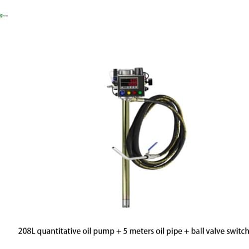 Customized Quantitative Oil Gun Gear Oil High Flow Pneumatic Oil Dispenser Thin Oil 208 Injector Car Maintenance