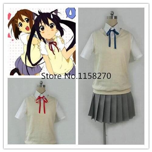 K-On Tsumugi Kotobuki Mio Akiyama Cosplay Costume
