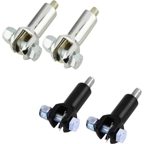 Motorcycle 2.25" Rear Passenger Foot Peg Support Mount Clevis Kit For Harley Softail Fat Boy 2000-2006 Footpeg Supports Mounts