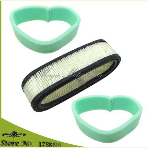 Air Filter Set For Combo Briggs & Stratton 394019 394019S 398825 24150 AM38990 5052H 5052K 4136 5052