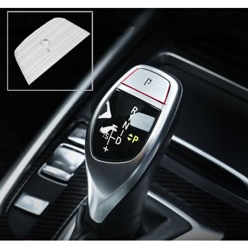 Car button decoration sticker For BMW 3 5 7 series X3 X5 X6 car interior modification electronic brake P button sticker