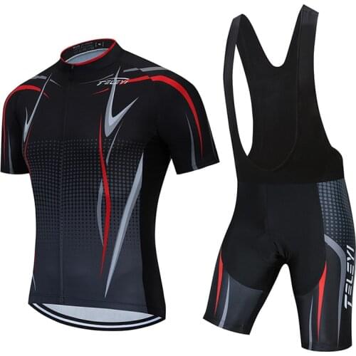 2021 New Cycling Jersey Mens Summer Set Sport Road Bike Clothing Male Cyclist Uniform MTB Bicycle Clothes Pro Dress Short Kit