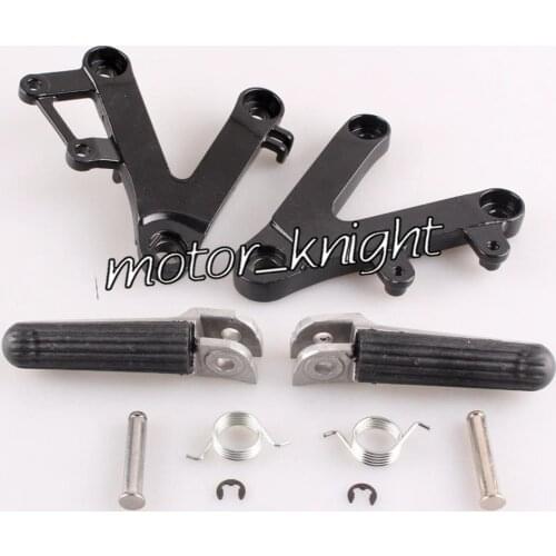 New Front Passenger Foot Pegs L&R Footrest & Brackets For Honda CBR250 MC22 1990-1997
