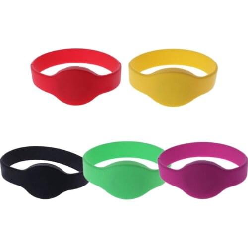 125khz EM4100 TK4100 Wristband RFID Bracelet ID Card Silicone Band Read Only Access Control Card