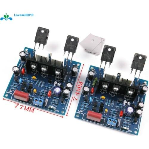 2PCS MX50 SE 100WX2 Dual Channels Audio Power amplifiers Board Diy Kit NEW