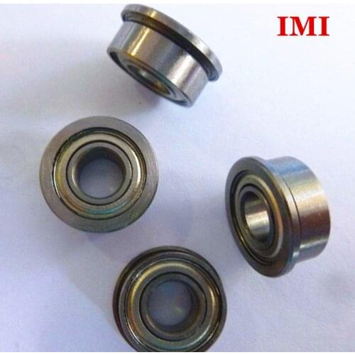 5pcs MF52ZZ MF62ZZ MF63ZZ MF74ZZ MF83ZZ MF84ZZ MF148ZZ Miniature Flange Bearing Thin Wall Metal Shielded Flanged Bearings
