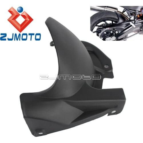 ABS Plastic Integrated Moulding Black Inner Rear Fender Chain Guard For BMW F800R 2009-2017 Motorcycle Custom Mudguard