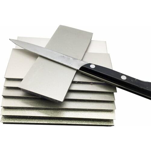 80-3000# Grit Diamond plate bar 6" inches Sharpening Stone Hone Block Whetstone Knife Tool non-slip acrylic base