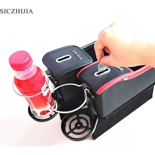 Car multi-function water cup holder storage box for Porsche Cayenne Macan Macan S Panamera Cayman Carrera Porsche911