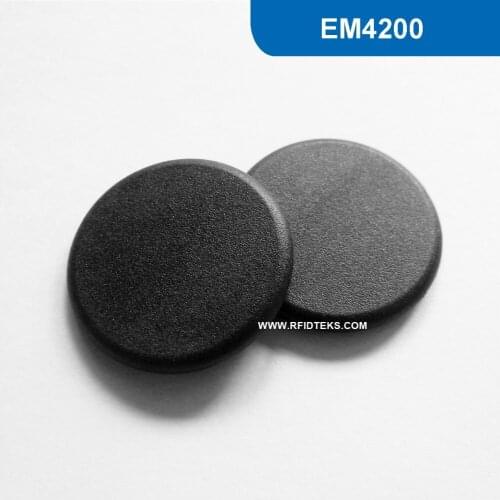 G24 Dia 24mm High Temperature RFID laundry Tag for Asset Tracking LF 125KHz Read only with EM4200 Chip Free Shipping