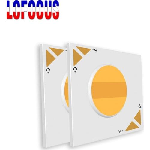 High CRI Ra 90 COB Chip 10W Bicolor 5+5W Warm Cool White 2700K 6000K Double Color 1313 1414 DIY LED Bulb Track Light Downlights