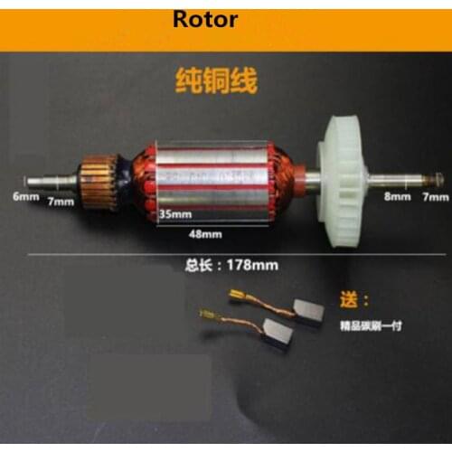 For Black 6288 Angle Grinder Rotor/Stator/Angle Grinder/Spiral Bevel Gear/Angle Grinder Plate/Angle Grinder shell