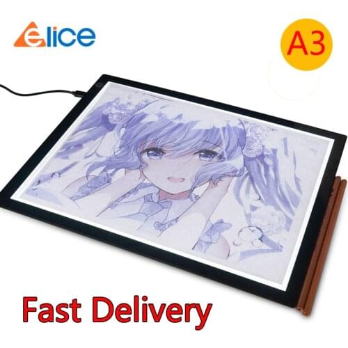Elice A3 LED Drawing Tablet USB LED Light Box Copy Board Digital Graphics Pad Electronic Art Graphic Painting Writing Wacom