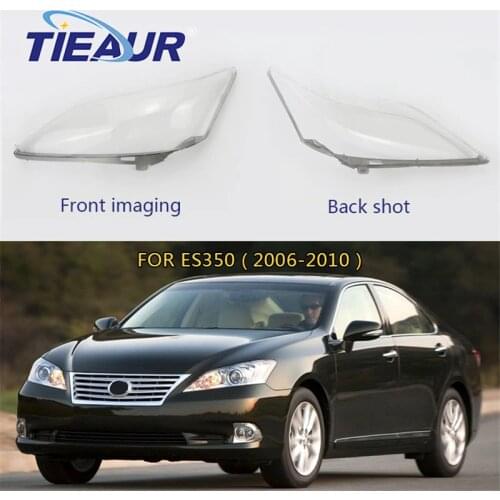 Car 4 Doors Headlight transparent lens Cover for ES350 (06-10) Plastic Replacement