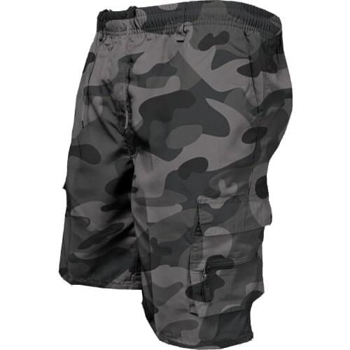 Fashion Mens Military Cargo Shorts 2021 New Mens Casual Big Pocket Fashion Slacks Cargo Panels Trousers Plus Size for Male