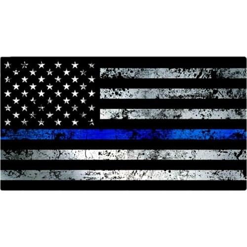 Hot Sell Lovely USA National Flag Car Sticker Rearview Mirror Accessories Vinyl Motorcycle Decal PVC 15cm*8cm