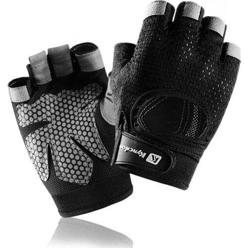 1 Pair Of Riding Cycling Glove Half-finger Sweat-absorbent Non-slip Training Fitness Sports Gloves Bike Bicycle Equipment M L XL