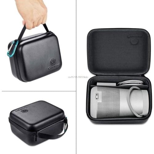 Portable Hard Carrying Pouch Cover Case Bag For BOSE SoundLink Revolve Plus for B&O BeoPlay P6 Speaker