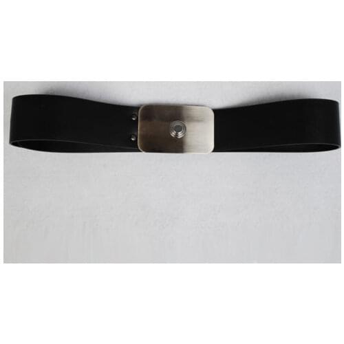 Star Cosplay Wars Belt Imperial Naval Stormtrooper Officer Black Garbardine Leather Belt Cosplay Prop