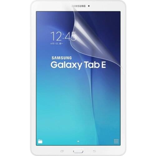 Clear Screen Protector Film Anti-Fingerprint Soft Protective Film For Samsung Galaxy Tab E 9.6 T560/T561/T565 Tablet +dry cloth