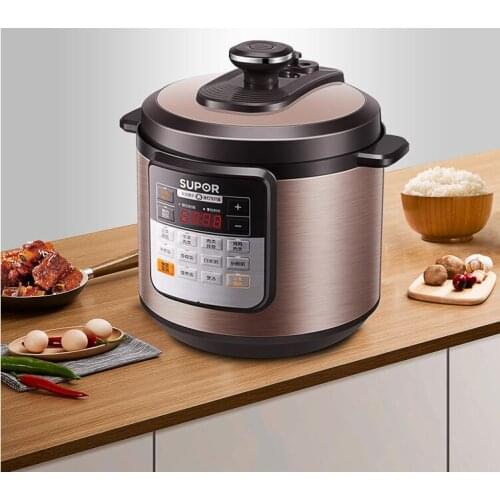 SUPOR electric pressure cooker intelligent timing CYSB60YCW10D-110 6L household pressure rice cooker big food cooker meat soup
