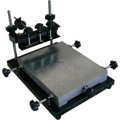 Free shipping 300x240mm SMT manual stencil printer, solder paste printer,T-shirt screen printing machine