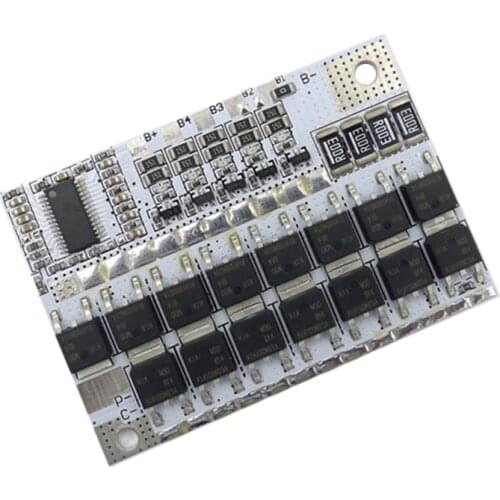 Bms 12V 16.8V 21V 100A Li-Ion Ternary Lithium Battery Protection Board With Balance Pcm 18650 Lipo Bms Protection Pcb(4S)