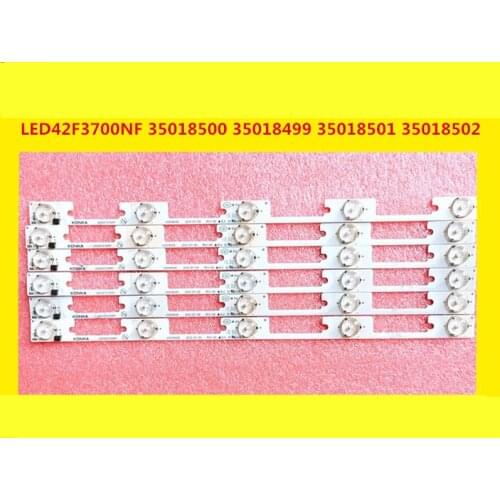 12piece/lot 375mm LED Backlight Lamp strip 5leds For Konka LCD TV LED42F3700NF 35018500 35018499 35018501 35018502 high quality