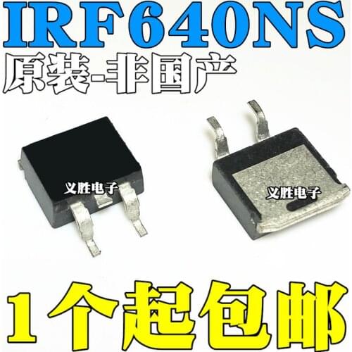 5 pçs/lote IRF640NS PARA-263 200V18A F640NS