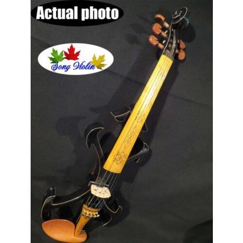 Best model crazy - 2 Song art streamline 5strings 4/4 electric violin #7580