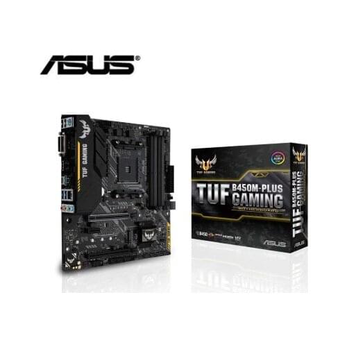 New original motherboard for for ASUS TUF B450M-PLUS GAMING Socket AM4 DDR4 64GB USB2.0 USB3.1 HDMI B450 Desktop motherboard