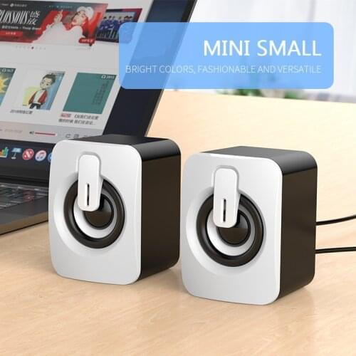 Upgraded Version Computer Speakers For Desktop Computer For PC Laptop With Subwoofer Home Theater System USB Wired SoundBox