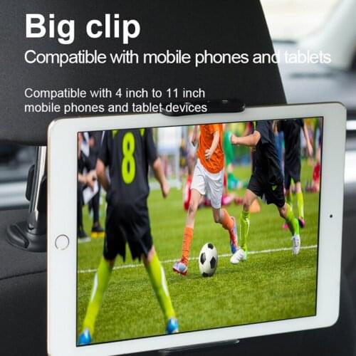 Car Backseat Headrest Phone Mount Stand Holder Bracket for 4-11in Smartphone Tablets Car Styling