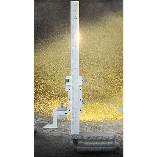 0-200MM-300MM hand wheel height vernier calipers pilot wheel altitude slide gauge trolley wheel high slide caliper