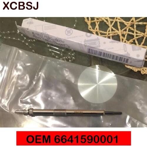 OEM 6641590001 Engine start glow plug Glow Plug For Ssangyong Rodius/Stavic Kyron Rexton D27 2.0 2.7T