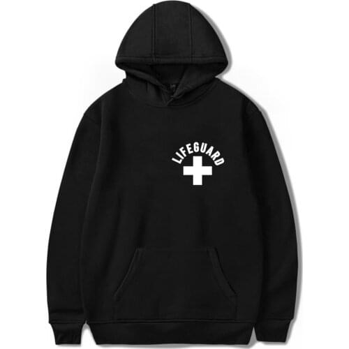 Harajuku Lifeguard Design Clothes Men Women Hoodies Life Guard Sweatshirt Fleece Warm Streetwear 2021 Children Clothes Lifeguard