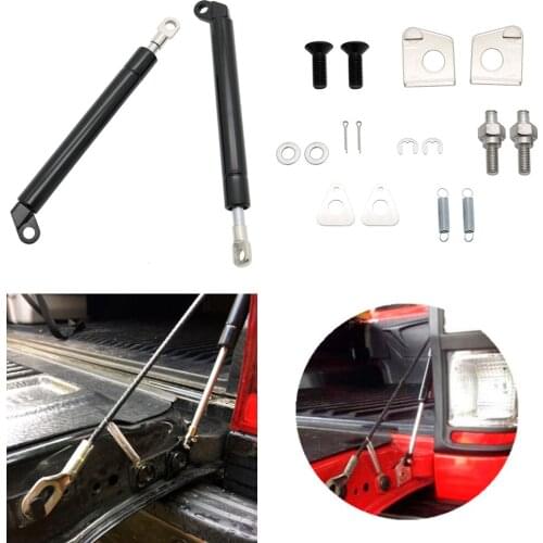 High Quality 1 Pair Tailgate Slow Down & Easy Up Strut Kit For FORD RANGER T6 Year 2012-2016